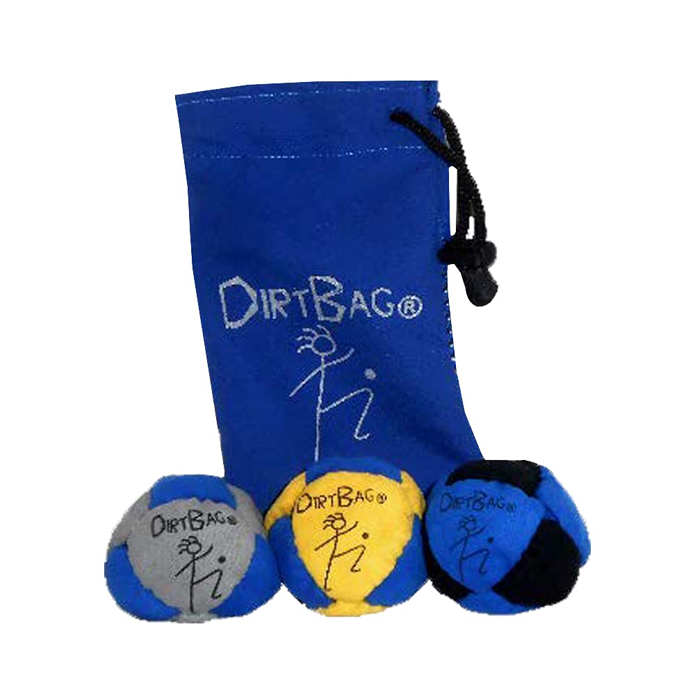 DIRTBAG Classic Footbag 3 Pack with
