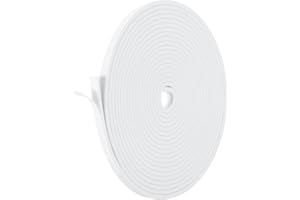 PATIKIL Weather Stripping Door Seal Strip, 1/4 Inch x 1/8 Inch x 16 Ft Self Adhesive Soundproof High Density Foam Tape Insula