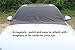 Ubabe Windshield Snow Cover,Magnetic SUV Car Snow Cover Snow Ice Frost Auto Cover Fit for Cars Trucks Vans and SUVs (82.7 x 47 in)