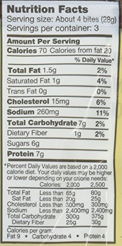 Tanka Buffalo Meat with Cranberries Protein Bites, Beef Jerky Alternative, Gluten Free Snacks, Paleo, 3 Ounce Bag, (Pack of 6)