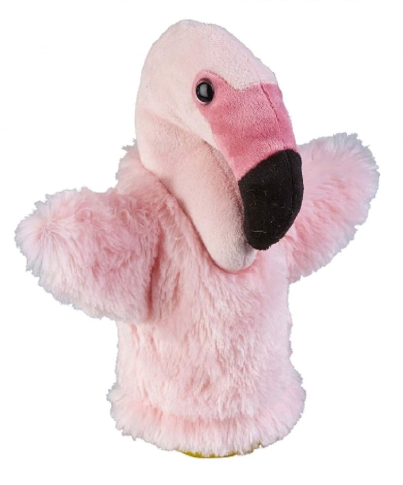 Ravensden Flamingo Plush Hand Puppet 30cm