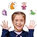Unomor 144PCS Cartoon Temporary Tattoos for Kids Birthday Party (Unicorn Tattoos)