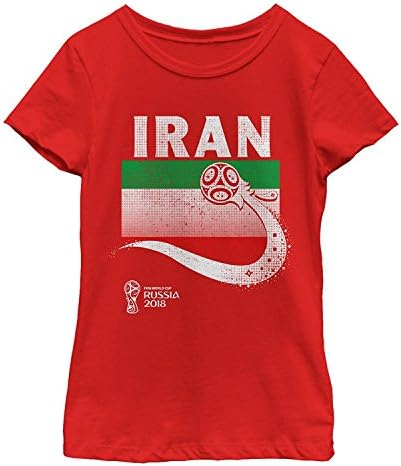 Swomen World Cup 2018 Russia Girls' Iran Ball T-Shirt