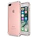 IDStore iPhone 7 Plus Case, iPhone 8 Plus Case [Ultra Slim Fit] + 2 Tempered Glass Screen Protectors - Clear, Anti-Scratch Back Cover [Shock Absorbent] - Offers Full Body Cover Protection(5.5 Inch)