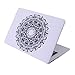 HDE Plastic Hard Shell Case for MacBook Air 13 Inch (Models: A1369/A1466), Mono Mandala