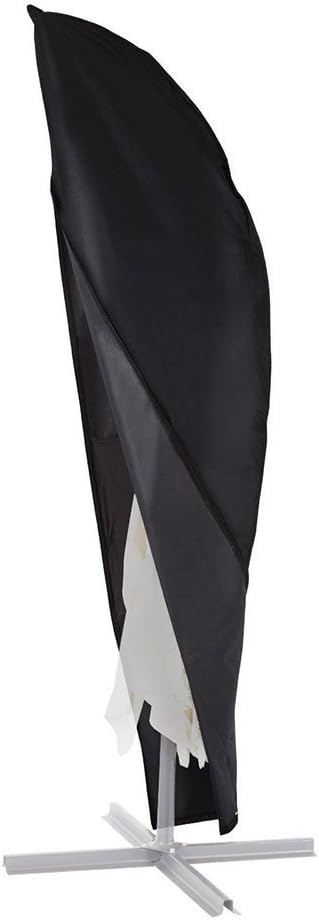 Parasol Cover, WINSHEA Parasol Cover Large Cantilever Banana Parasol Cover Waterproof and UV Protected Garden Patio Sun Umbrella Protector with Zip, Drawstring Cord and Carry Bag, 104.3โ x 27.5โ