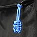 Bartact Paracord Zipper Pull Cosmos Blue Set of 5