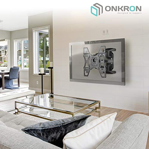 ONKRON TV Mount Tilt Swivel Wall Bracket for 39 to 70-Inch LED LCD Flat Panel TVs M15 Black - Thumbnail 7