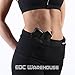 EDC Warehouse Universal Belly Band Gun Holster | Comfortable & Breathable Neoprene | Fits Full Size, Compact, Subcompact, Revolver | Waist Band Holster | Fits Men and Women: Unisex | 20