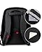 Markryden Anti-theft Laptop Backpack Business Bags with USB Charging Port School Travel Pack Fits Under 15.6 Inch Laptop (Black 2.1)
