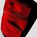For Chevy Silverado 1500 2500 HD 3500 Pickup Truck Red Clear Passenger Right Tail Light Replacement