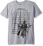 Star Wars Men's March Sheet Short Sleeve T-Shirt, Heather, Medium