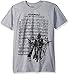 Star Wars Men's March Sheet Short Sleeve T-Shirt, Heather, Medium