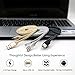 Flat USB Cable, iSeekerKit 6ft Fast Micro USB Charger Nylon Braided USB 2.0 A Male to Micro B Fast Charger Cable Cord for Samsung Galaxy Note, HTC, LG, Moto, Android Smartphone
