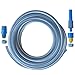 Creston Garden Hose (50 foot) with Nozzle Sprayer and Tap, Hose and Stop Connectors - Best Heavy Duty Flexible Watering Hoses for Watering Lawn, Yard/Garden, Car Wash, Washing Pets, Home Cleaning