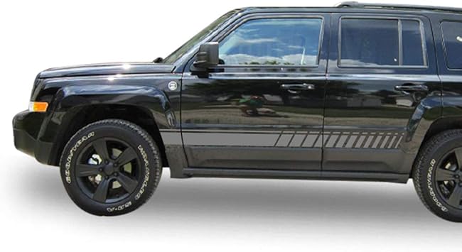 Sticker Decal Lower Offroad Stripes For Jeep Patriot 07 15 Fender Roof Rack Auto Parts And Vehicles Car Truck Decals Emblems License Frames