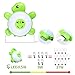 Marswell Led Nightlight Charging Plug, Turtle Wall Night Lamp Charger Station with Voice Sensor, Light Sensor