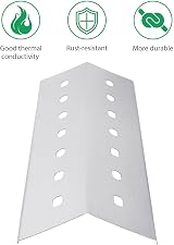 WELL GRILL 3-Pack Stainless Steel Flavorizer Bars 41x14 cm Heat Shield Tent view 4