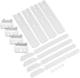 SHUOMAO 4-Pack Integrated Fridge Door Brackets Slider Kit Universal view 1