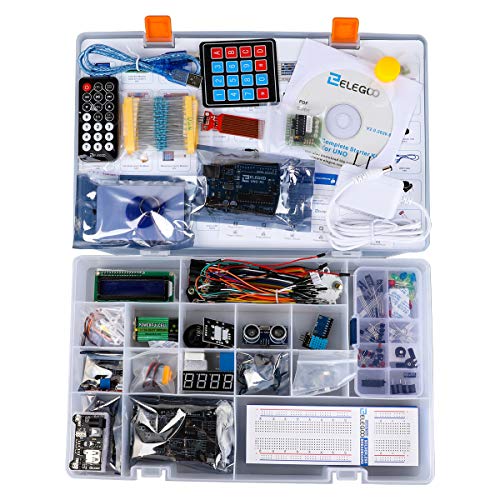 ELEGOO Upgraded UNO R3 Most Complete Starter Kit V2.0 With Tutorials ...