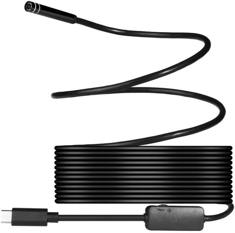 Aobiny Webcam Endoscope Inspection Android USB / TYPE-C 5.5mm Camera 8 LED IP67 Waterprof