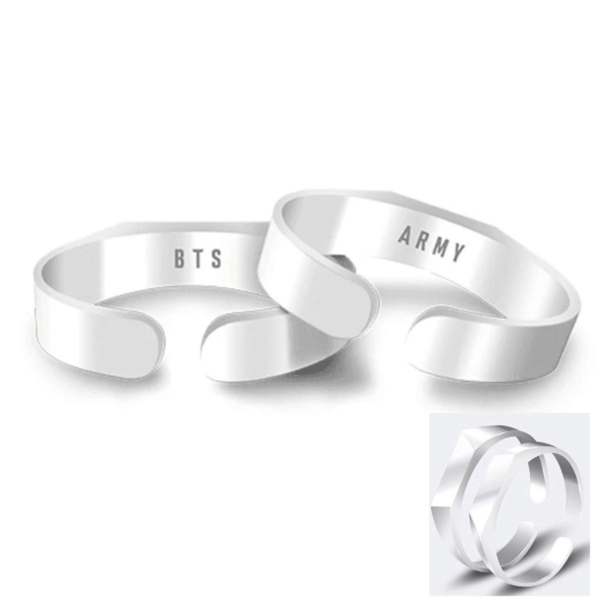 Dolpind Kpop Bts Ring Fans Jewelry Merchandise Suga Jungkook Jimin V Rap Jhope Jin Army Gifts Buy Online In Tanzania At Tanzania Desertcart Com Productid