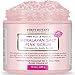 100% Natural Himalayan Salt Full Body Scrub 12 oz with Lychee Oil and Sweet Almond Oil- Best Body scrub, Deep Skin Exfoliator, Anti Cellulite, Body Wash, Moisturizer & Detox