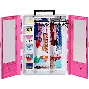 ​Barbie Fashionistas Ultimate Closet, Portable Fashion Toy for 3 to 8 Year Olds, GBK11
