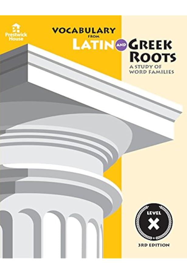 洋書 La Version Latine Metdlg & sujets corrgs Vocabulary from Latin and Greek Roots: Level VIII: Elizabeth