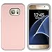 S7 Case, Galaxy S7 Case, MagicSky Slim Corner Protection Shock Absorption Hybrid Dual Layer Armor Defender Protective Case Cover for Samsung Galaxy S7 (Rose Gold)