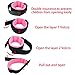 Baby Child Anti Lost Safety Wrist Link Harness Strap Rope Leash Walking Hand Belt Band Wristband for Toddlers, Kids(2.5m Pink)
