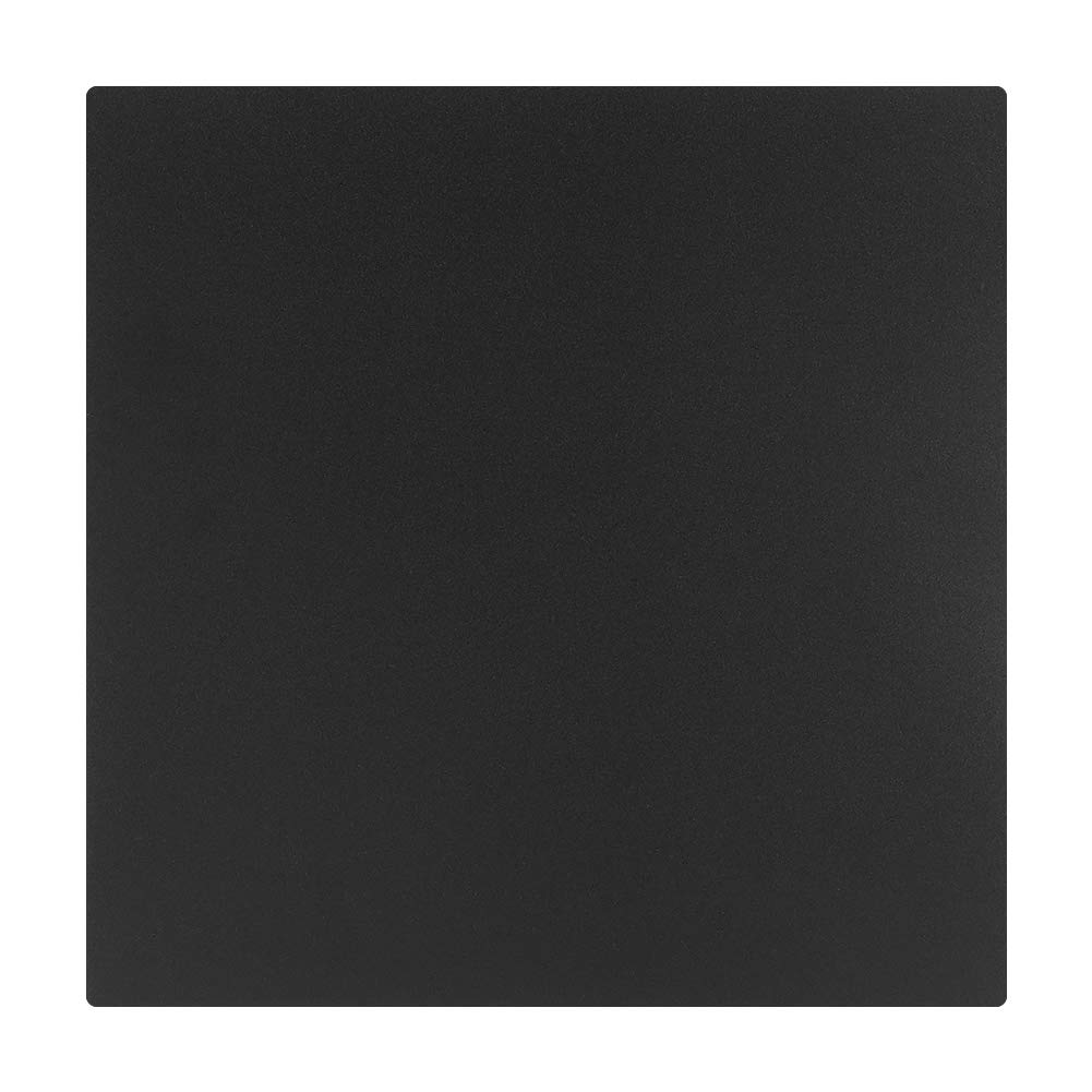 Fafeicy 235 x 235mm / 9.25 x 9.25in Ender-2 PEI Sheet Bed Flexible Frosted Platform, 3D Printer PEI Sheet Sticker, Flexible Heated Bed with Frosted Surface, Heated Bed Sticker for PEI Sheet Ender-3
