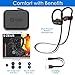 Wireless Bluetooth Headphones NEW MODEL 2017 - Best Wireless Earbuds w/ Mic Noise Cancelling - Workout Headphones - Running Headphones - Sport Headphones - IPX7 Waterproof Headphones for Women Men