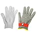 Luckystone Ambidextrous Cut Resistant Gloves - High Performance Level 5 Protection,Safety Cut Proof Stab Resistant Stainless Steel Metal Mesh Butcher Glove,Food Grade Cut Proof Gloves