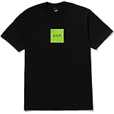 HUF Set Box Logo Short Sleeve T-Shirt - 100% Pre-Shrunk Cotton T-Shirt