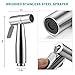 IDMAX Stainless Steel Hand Held Bidet Sprayer for Personal Hygiene WC Sprayer (Head Only)