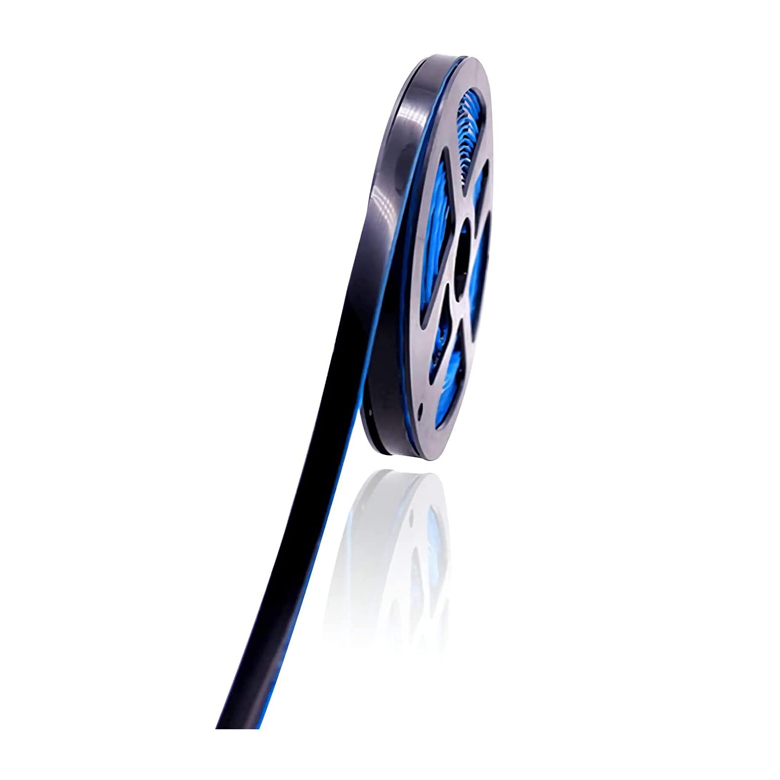 KEQKEV Ceiling Molding Peel and Stick, Flexible Trim Self Adhesive Caulk Strip for Stove, Sink, Toilet, Tile Edge, Wall Corner, Baseboard, Floor (Black)