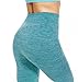 RUNNING GIRL Ombre Yoga Leggings Compatible for Nike Seamless Power Stretch High Waisted Yoga Pants for Women(2015,Green,S/M)