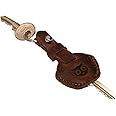 Hide & Drink, Leather Key Sleeve, Key Ring Holder, Vintage Cover, Stylish Accessories, Handmade