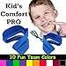 Kid's Comfort PRO Youth Double Sports Mouth Guard Wear with or Without Braces (Blue)