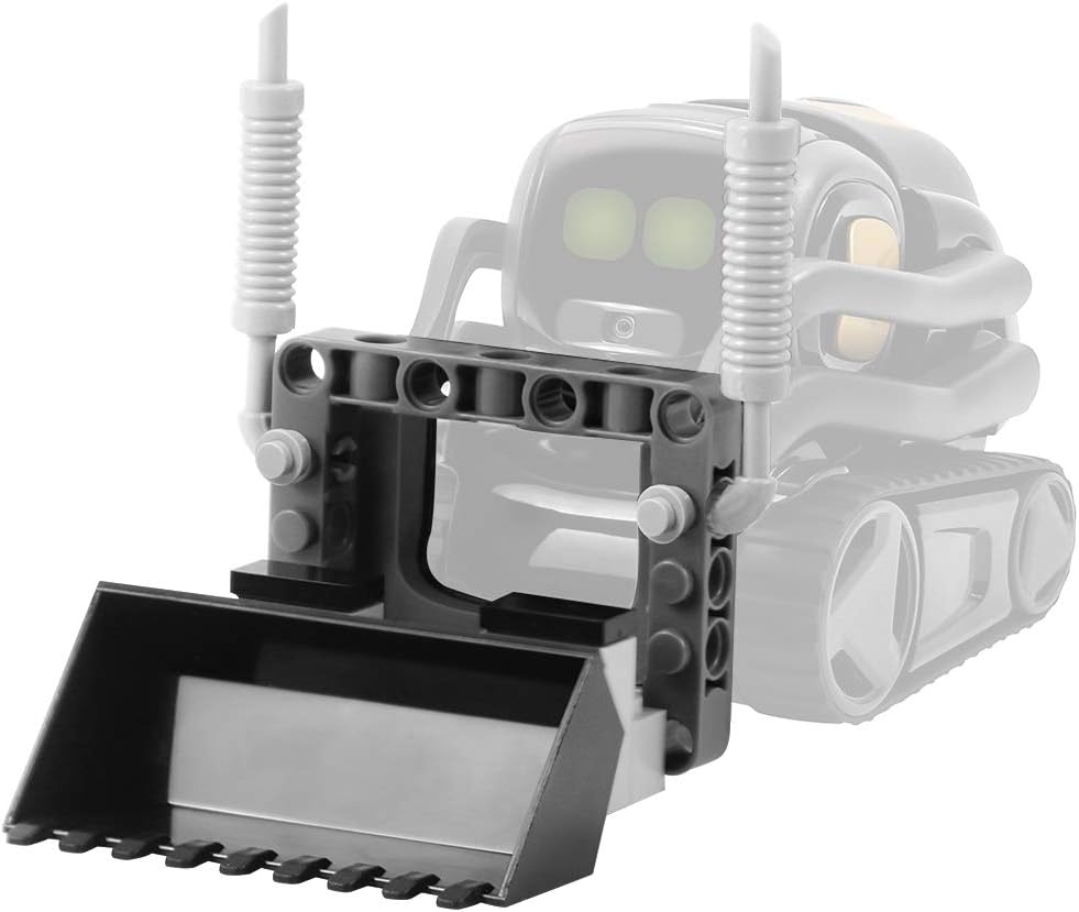 BLOQUEEN Lifting Kit Building Blocks for Robots DIY Hand-Assembled Roller Coding Accessory Enhance Educational and Intelligent Gameplay Gray