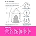 Ava & Kings Kids Play Tent Castle Princess Fort Children's Pop Up Playhouse for Toddler Bedroom, Indoor or Outdoor | Little Girls Toys Pretend Clubhouse| Easy Set-Up & Simple to Clean