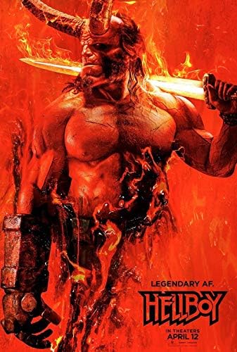 PacPrints buy one get one free PAC prints A4 (21cm x 30cm) : hell boy tv show poster 2018 v1
