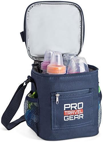 Pro Travel Gear Baby Bottle Cooler Bag: Insulated Breastmilk Storage with Airtight Design - Cool Storage