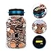 Sunsbell Coin Bank Savings Jar Coin Digital Counting Money Box, Automatic Coin Counter LCD Display (Dollar)