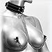 Demarkt Sexy Adult Neck Collar Kit Leather Bondage with Nipple Clamps Slave Collar SM Restraint Bondage Sexthumb 2