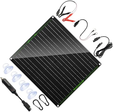 Topsolar 20 Watt 12 Volt Solar Trickle Charger 20W 12V Solar Panel