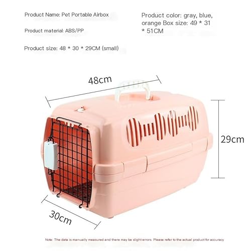 Plastic Dog Cage Pet Airline Box Small Airline Box Dog Cat Cage