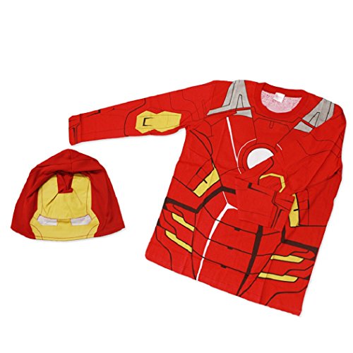 Marvel Iron Man Costume --Shirt & Mask Only -- Adult XS/S Size