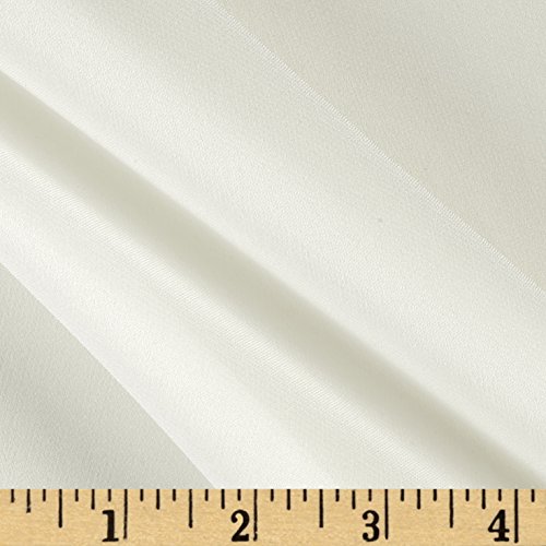 225 West 37th Street 0448195 100% Silk Chiffon Ivory Fabric by The Yard